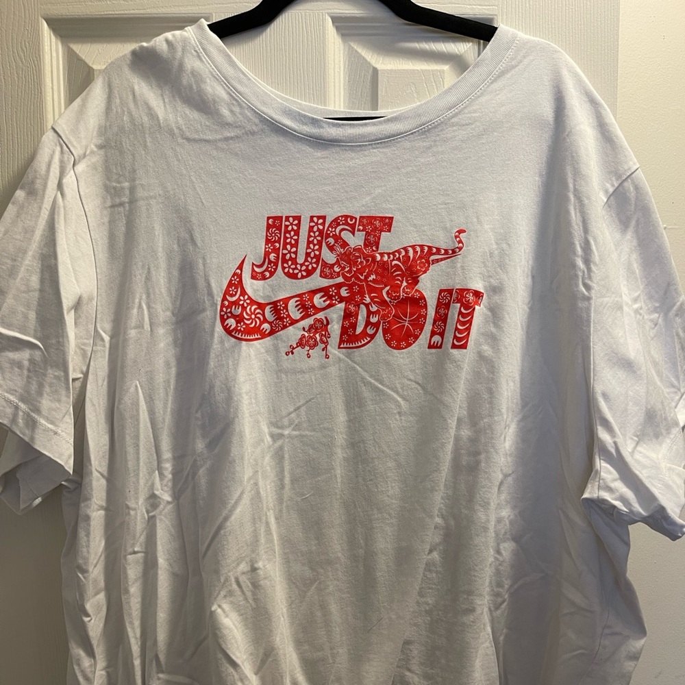 Nike Men’s Big and Tall 3XL T-Shirt, Just do it with Japanese Tiger